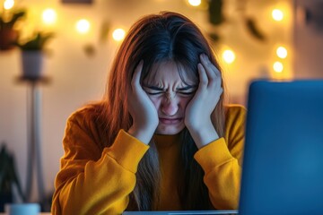 A young adult posting an infographic on social media about ways to support friends experiencing cyberbullying
