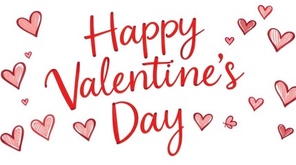 A red heart-shaped frame with the letters LOVE in a festive font, perfect for Valentine's Day card designs