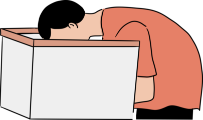 election action writing ballot illustration