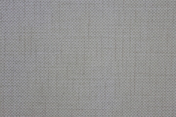 Gray fabric background and texture with copy space, view from above