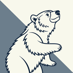 Obraz premium Bear Design.