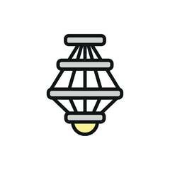 Chandeliers icon vector design templates simple and modern