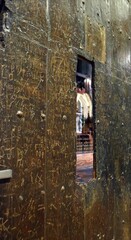 Details of the design of St. Patrick's Cathedral in Dublin.