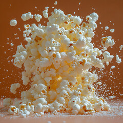 popping popcorn
