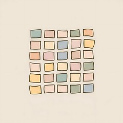 Cute gird background, minimal design background