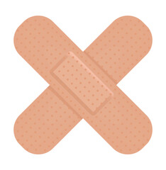 Classic brown bandages. vector illustration