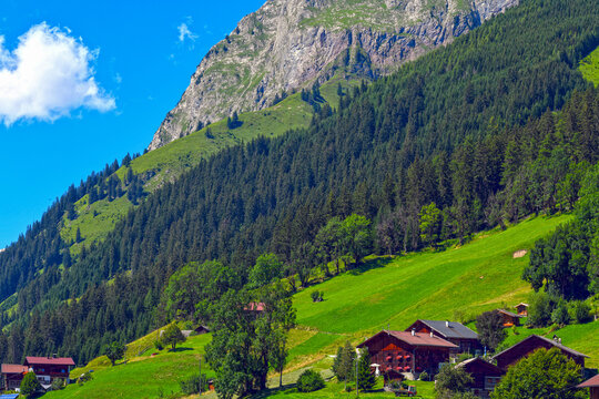 Bschlabs, Ortschaft der Gemeinde Pfafflar im Bezirk Reutte in Tirol (&Ouml;sterreich)
