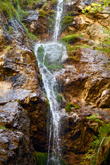Die Rosengartenschlucht in Imst (Tirol, Österreich)