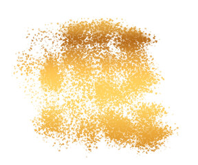 Paint Splat Background Isolated on Transparent