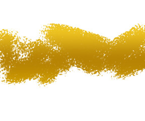 Gold Paint Brush Stroke
