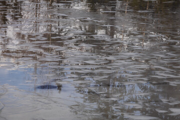 reflection on ice