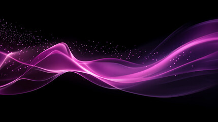 Romantic Abstract Pink Glow with Bokeh and Dreamy Light in the Dark