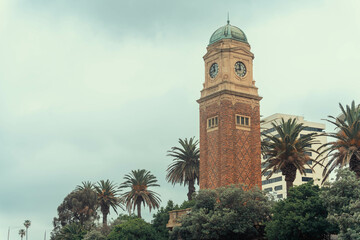 clock tower in the city