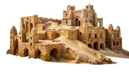 view of the castle of the sea