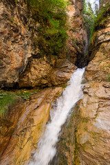 Obraz premium Die Rosengartenschlucht in Imst (Tirol, Österreich)