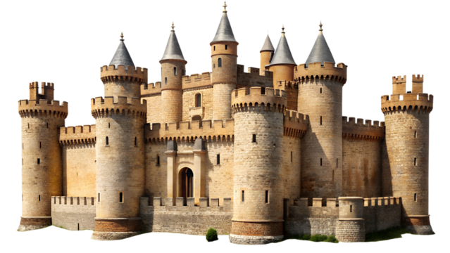 medieval castle of segovia spain