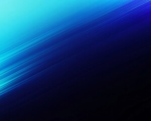 Obraz premium A futuristic gradient background with electric blue and black tones.featuring vibrant transitions.conveying technology and innovation.ideal for tech and sci-fi content