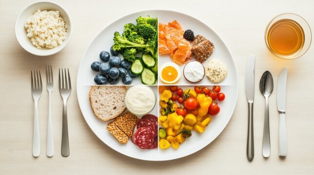 A detailed look at intermittent fasting meals, featuring balanced meals for specific eating windows, emphasizing nutrition during fasting periods