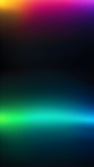 Vibrant abstract design showcasing a spectrum of colors on a dark background