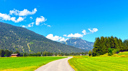 Gemeinde Forchach im Bezirk Reutte in Tirol (&Ouml;sterreich)
