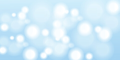Colorful Bokeh Lights on Blue Background. Vector Illustration Of Wallpaper Backdrop For Party, Holiday, Festival. vektor