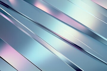 Fototapeta premium A futuristic gradient background with metallic colors.featuring silvers and blues.conveying technology and innovation.ideal for tech and sci-fi content