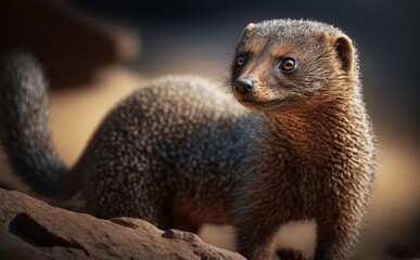 Mongoose Portrait