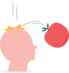 Social media illustration, business concept, web design

