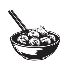 meat ball in a bowl