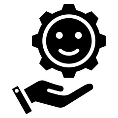 Facilitate Glyph Icon