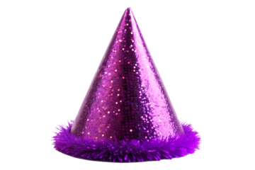 party hat isolated on white background