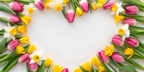 heart of tulips