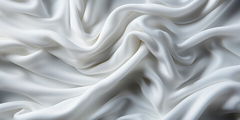 Fototapeta premium white satin fabric