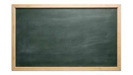 blackboard with chalk on a blackboard