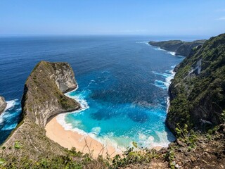 Fototapeta premium View from Kelingking, Nusa Penida 