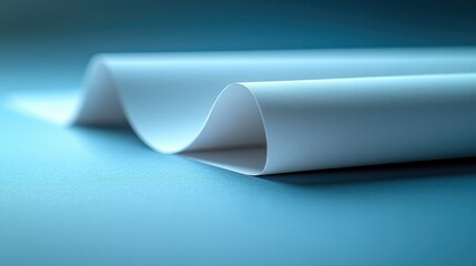 A close-up shot of a sheet of paper on a table, perfect for highlighting notes or text