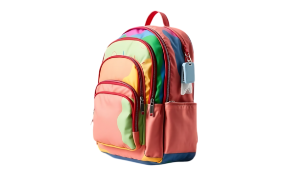 school bag isolated on transparent background - Powered by Adobe