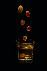 glass of whiskey