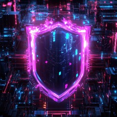 Futuristic City Shield