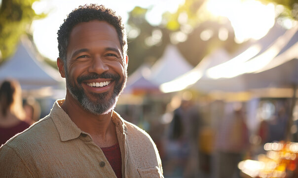 Promoting financial literacy empowering individuals in budgeting investing and borrowing at community events outdoor market settings engaging atmosphere