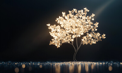 Empowering financial literacy through budgeting and investing a business event in a serene environment for money management insights