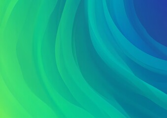 Obraz premium A lively abstract gradient background with bright greens and vivid blues.featuring energetic color shifts.highlighting freshness and innovation.ideal for tech and marketing visuals