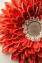 Red Flower Close Up