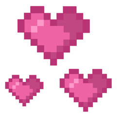 pixel heart pixel art