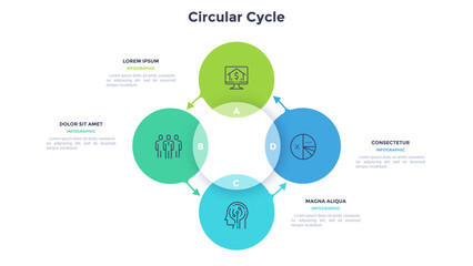 Modern Infographic Vector Template