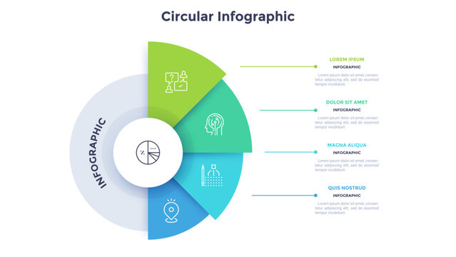 Modern Infographic Vector Template