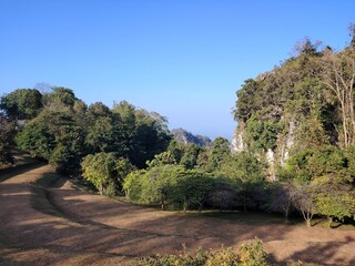 mountain road in the mountains