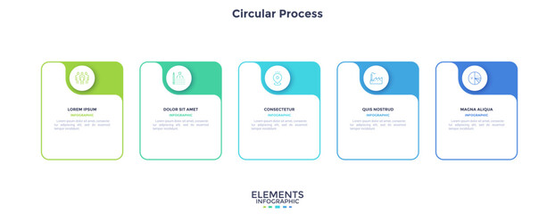 Modern Infographic Vector Template