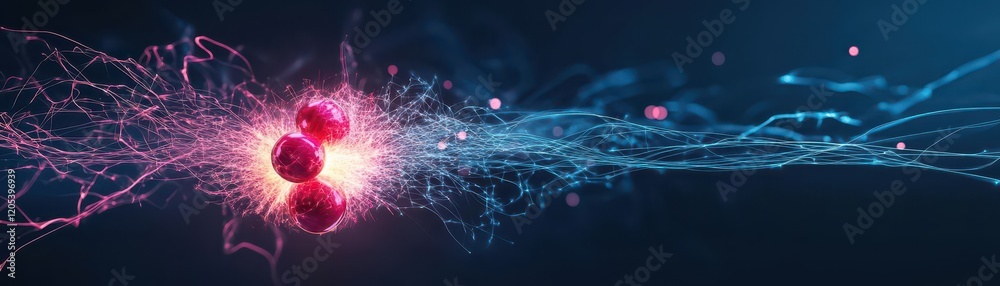 Poster Intricate Network of Neurons Connected in a Complex Web of Communication and Signal Transmission Depicting the Wonders of the Human Brain Functionality