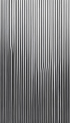 Corrugated brushed stainless steel sheet metal sheet wall texture background.